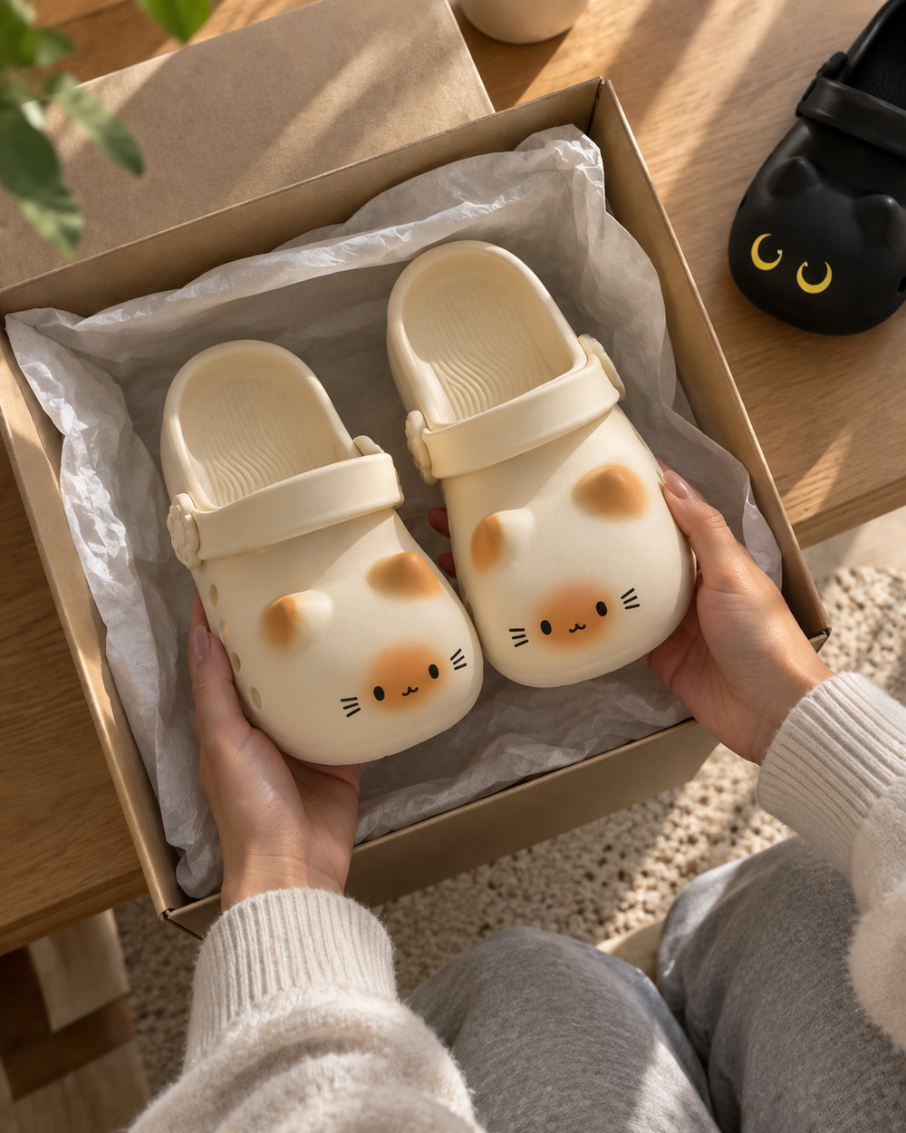 cat slippers