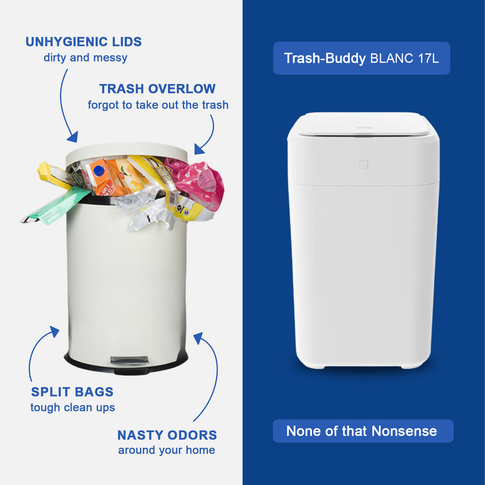 Trash-Buddy™ Blanc
